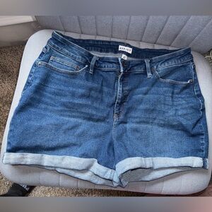 Ava & Viv Blue Denim Women Shorts